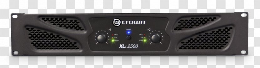 Audio Power Amplifier Crown XLi 800 1500 - Equipment - Public Address Systems Transparent PNG