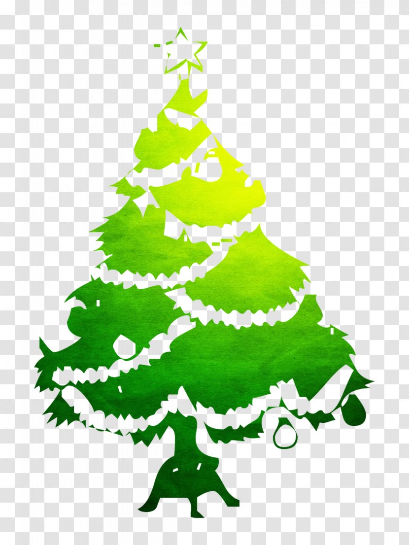 Christmas Tree Spruce Fir Illustration Day - Interior Design Transparent PNG