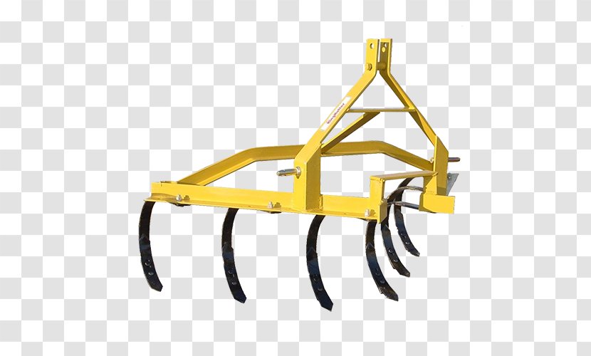King Kutter One Row C-Tine Cultivator CV-G-1-C-Y Angle Construction Iron - Welding - Agriculture Transparent PNG