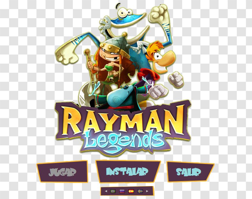 Rayman Raving Rabbids Legends Origins 3: Hoodlum Havoc PlayStation 2 - Logo - Zy Transparent PNG