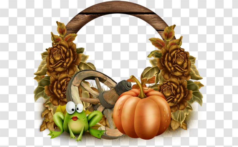 Autumn Drawing Gourd Image Transparent PNG