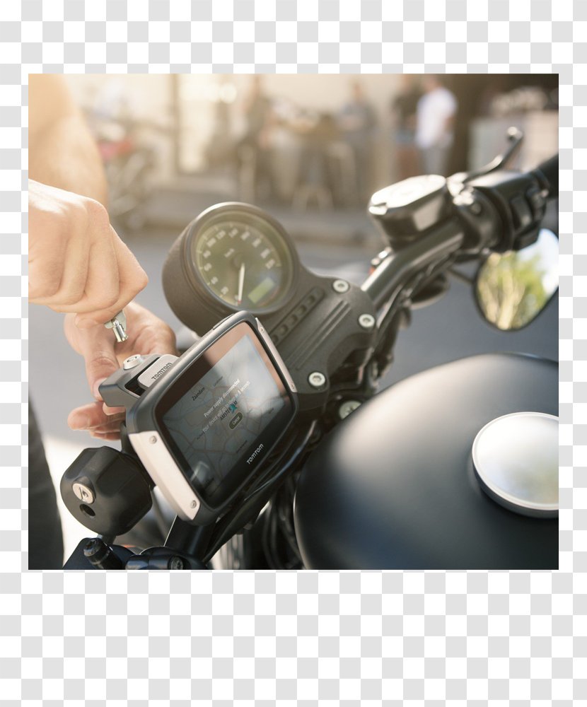Motorcycle TomTom Rider 410 Europe Car - Navigation Transparent PNG