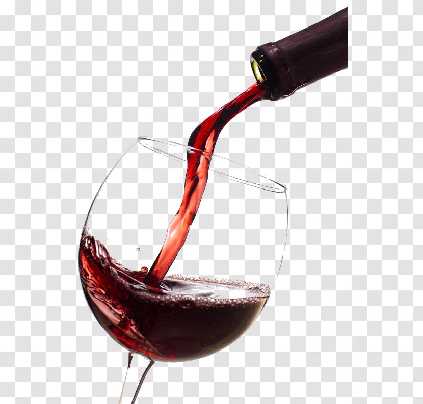 Red Wine Distilled Beverage Accessory Glass - Stemware Transparent PNG