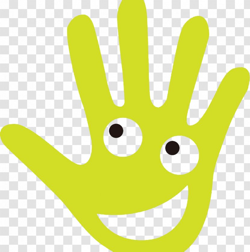 Smiley Illustration - Material - Yellow-green Ideas Staff Transparent PNG