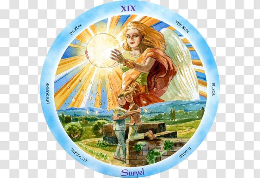 Mary, Queen Of Angels Ancient Italian Tarots Lo Scarabeo S.r.l. - Angel Transparent PNG