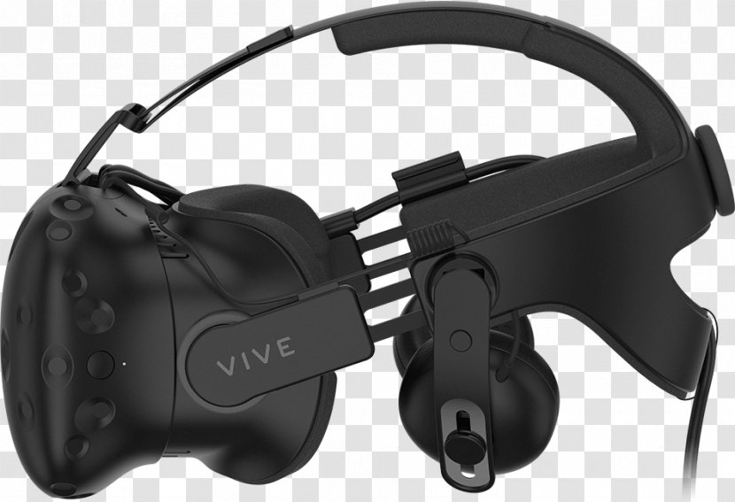 HTC VIVE Deluxe Audio Strap Oculus Rift PlayStation VR Sound - Playstation Vr - Headphones Transparent PNG