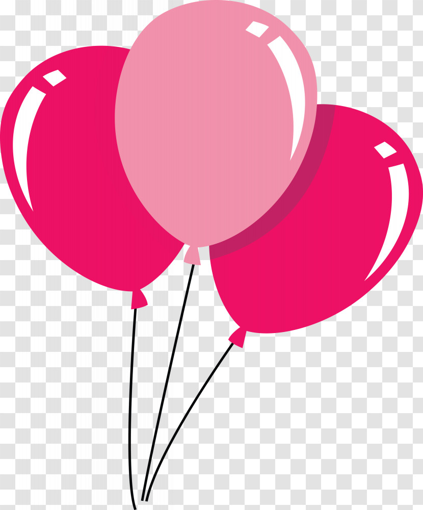 Birthday Balloons Transparent PNG