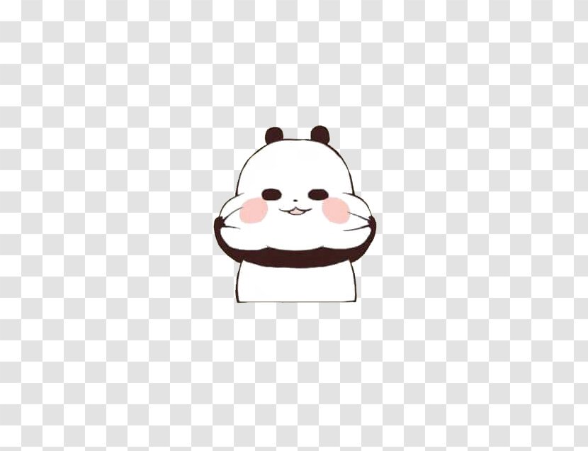 Sticker Facial Expression Sina Weibo Face - Website - Cartoon Giant Panda Transparent PNG