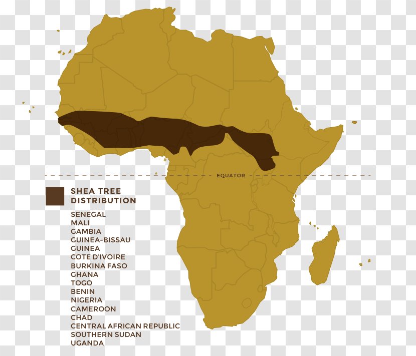 Africa Map - Royaltyfree Transparent PNG