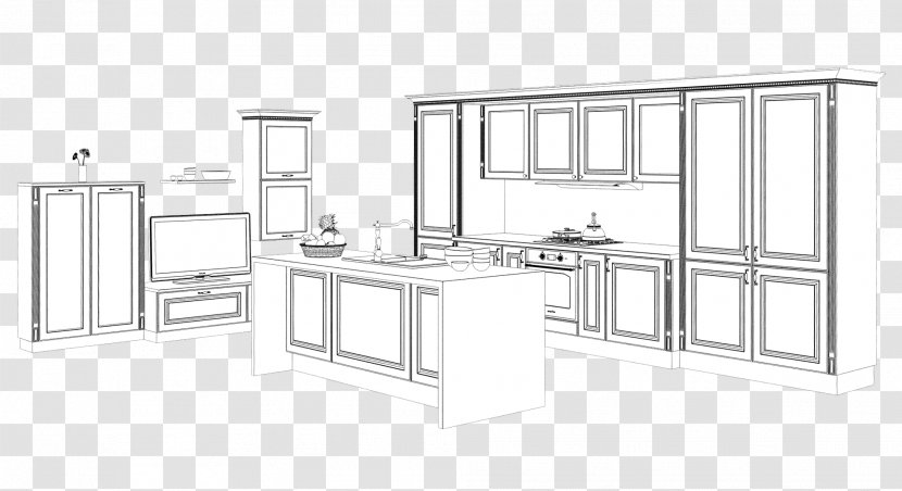 Table Window Furniture - Kitchen Transparent PNG