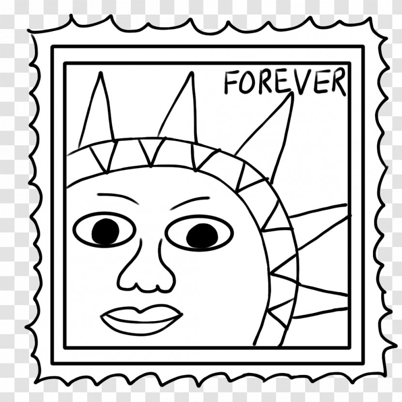 Postage Stamps Rubber Stamp Clip Art - Frame - Cliparts Transparent PNG