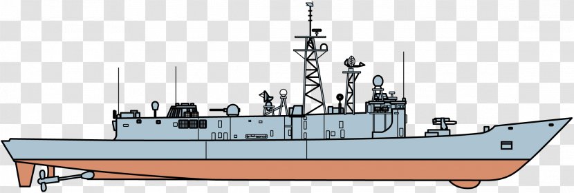 Oliver Hazard Perry-class Frigate Heavy Cruiser Protected Guided Missile Destroyer - Fast Combat Support Ship - Dreadnought Transparent PNG