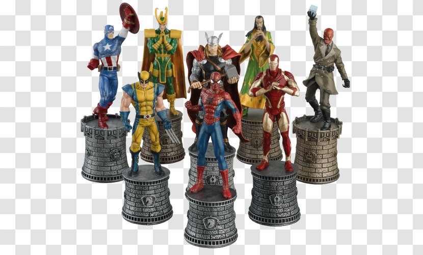 Chess Superman The Classic Marvel Figurine Collection Comics - Hand-painted Villain Transparent PNG