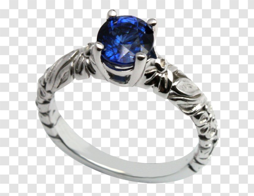 Sapphire Encinitas Oceanside Jewellery Ring - Wedding Ceremony Supply Transparent PNG