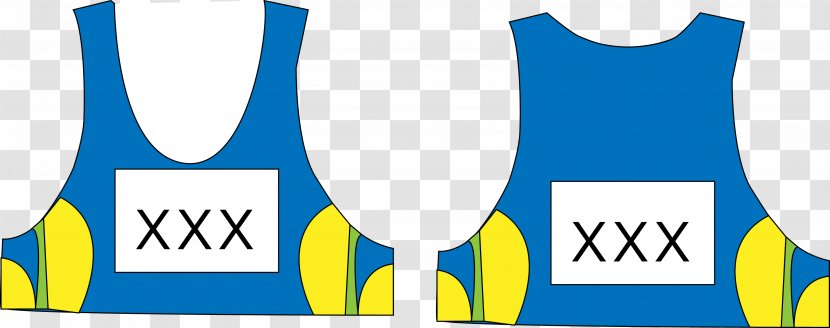 T-shirt Sleeveless Shirt Uniform Logo Sportswear - Blue - Quiz Contest Transparent PNG