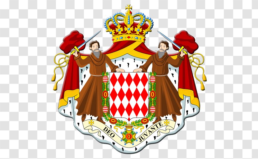 Coat Of Arms Monaco National Emblem Flag - Royal Court Transparent PNG