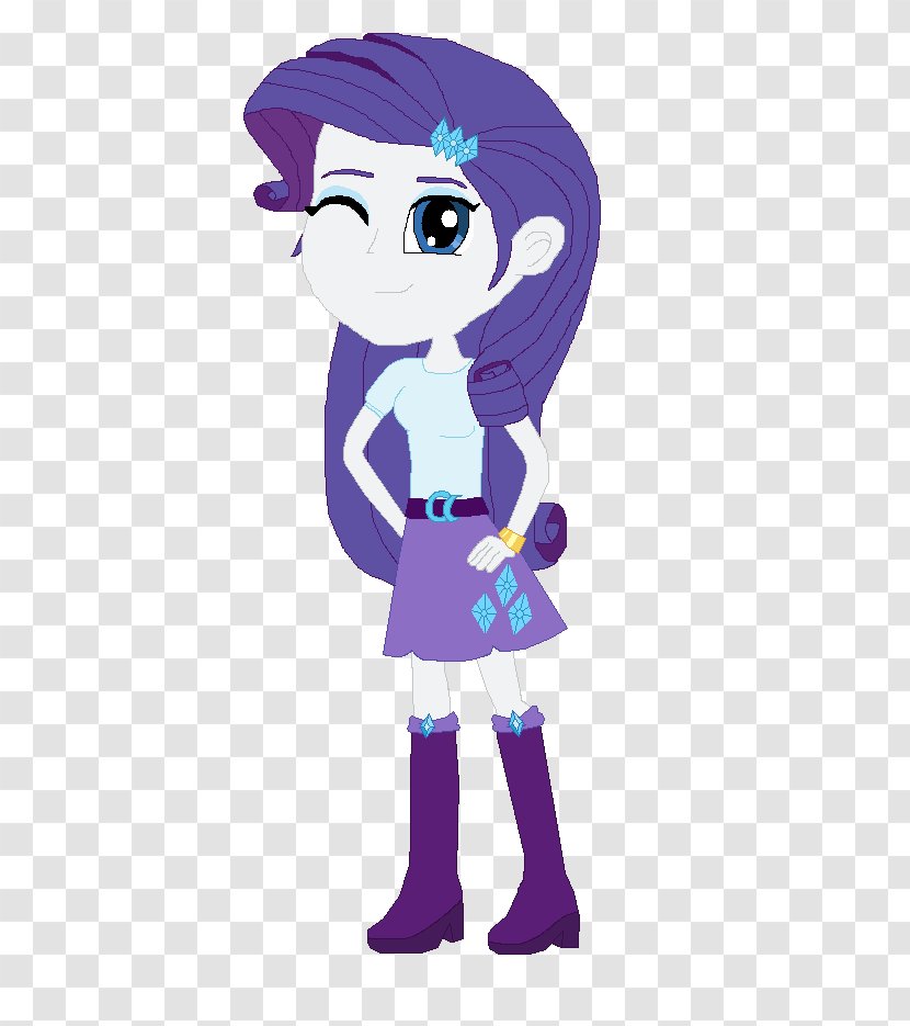 Rarity DeviantArt Illustration Art Museum - Silhouette - Equestria Girls Sprite Transparent PNG