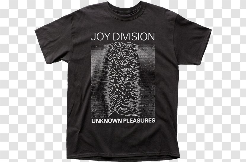 Concert T-shirt Unknown Pleasures Joy Division - Logo Transparent PNG