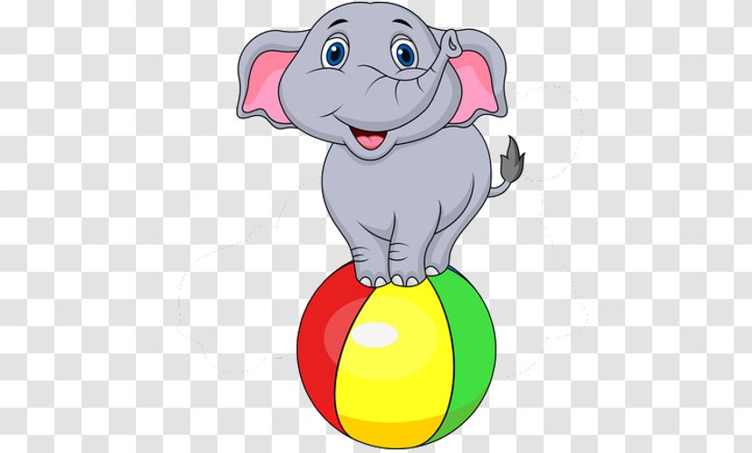 Royalty-free Drawing - Cartoon Elephant Transparent PNG