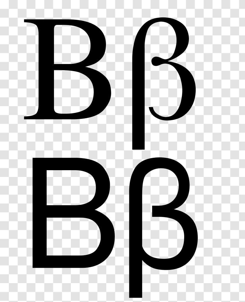 Letter Beta Greek Alphabet Koppa - Brand - Symbol Transparent PNG