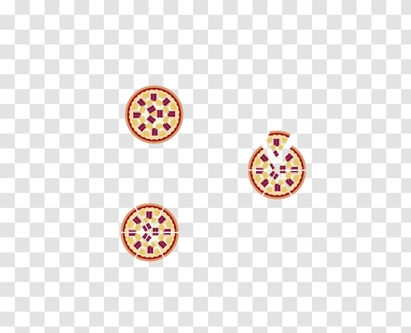 Yellow Area Pattern - Point - Pizza Transparent PNG