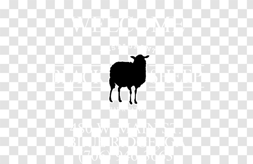 Black Sheep Goat Logo Wool - Building - Vector Transparent PNG