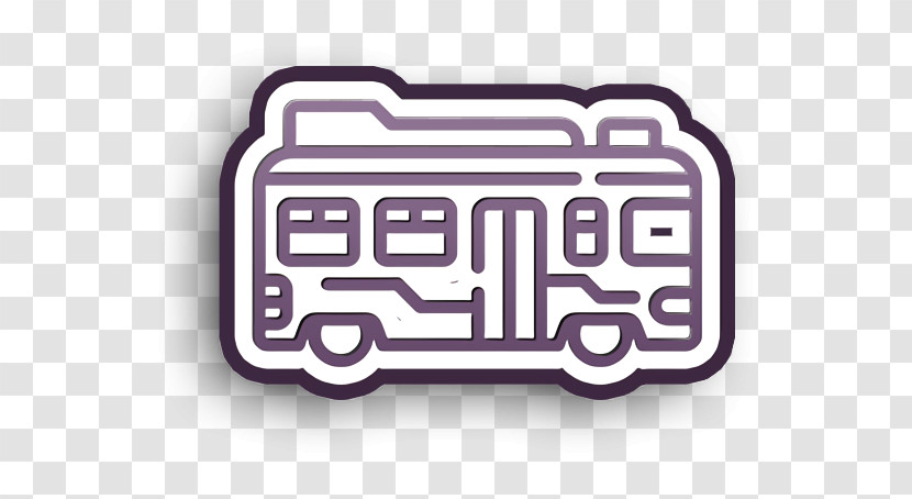 City Icon Bus Icon Transparent PNG