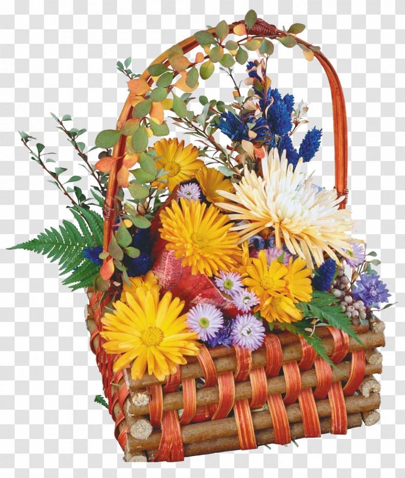 Flower Basket Computer File - Blog - Chrysanthemum Baskets Transparent PNG