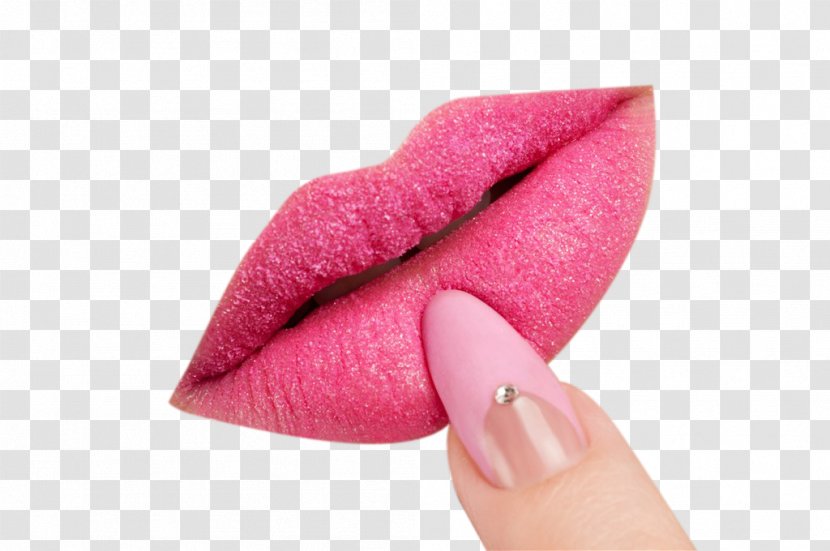 Lipstick Make-up Lip Gloss Eyebrow - Beauty - Lips Transparent PNG