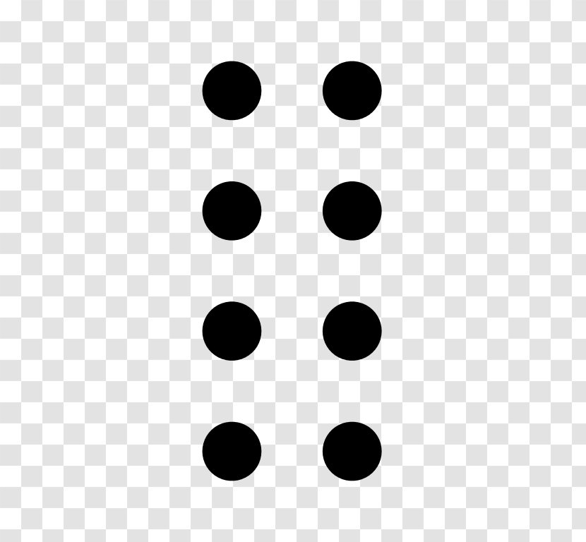 Eight Dots Information Clip Art - Rectangle - Dot Fill Transparent PNG