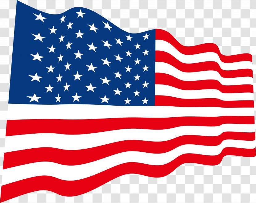 Flag Of The United States Sticker Day - Flagpole - American Design Transparent PNG