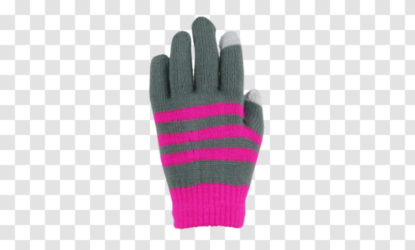 Glove 0 Magenta Bicycle Product - Safety - Magic Touch Transparent PNG