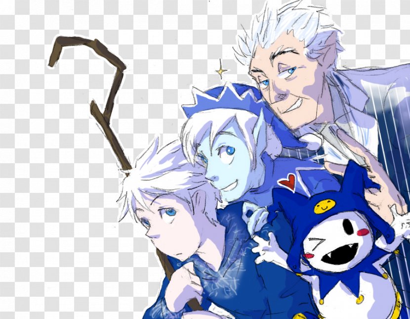 Jack Frost Angelet De Les Dents Fan Art Film - Silhouette - Flower Transparent PNG