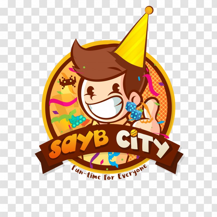 Logo SAYB City Playland Brand - Character - Ramadan Kareem Poster Design Transparent PNG