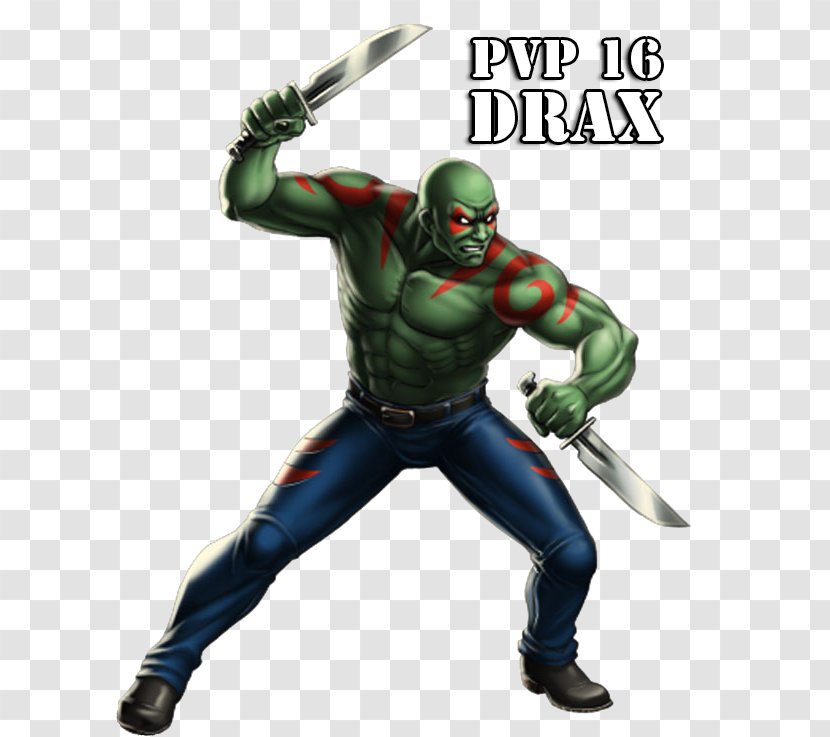 Drax The Destroyer Gamora Marvel: Avengers Alliance Rocket Raccoon Star-Lord - Action Figure Transparent PNG