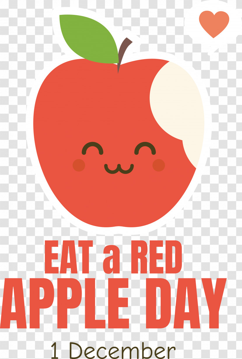 Red Apple Eat A Red Apple Day Transparent PNG