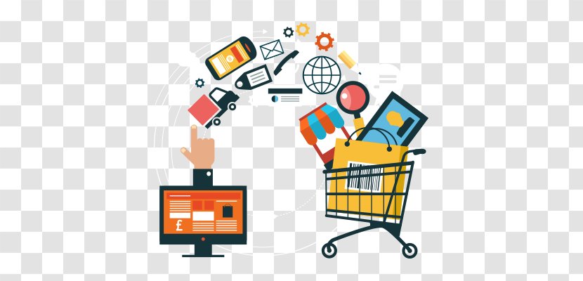 E-commerce Online Shopping Sales Omnichannel - Text - Marketing Transparent PNG