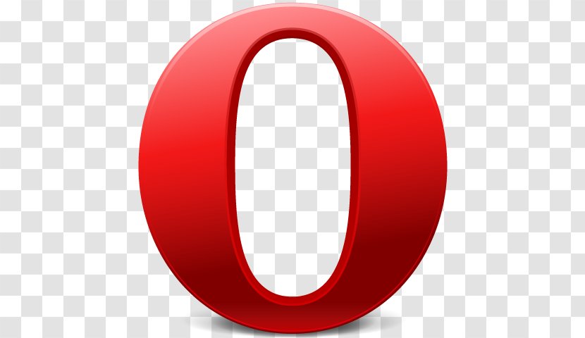 Opera Mini Web Browser Android - Red Transparent PNG