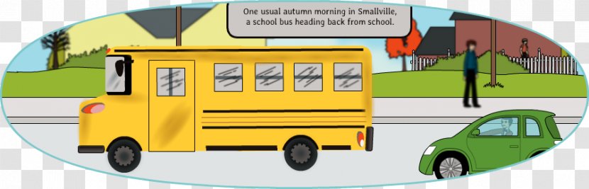 School Bus Compact Car Yellow Product - Vehicle - Driver Comics Transparent PNG