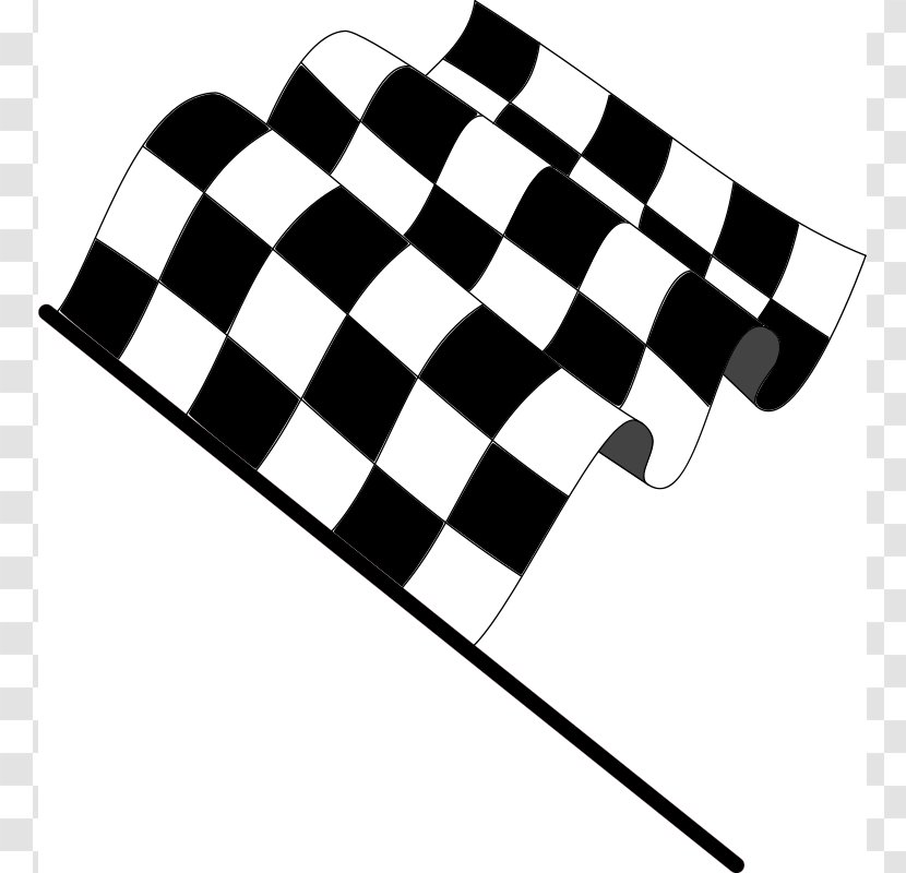 Racing Flags Drapeau Xc3xa0 Damier Auto Clip Art - Motor Cliparts Transparent PNG