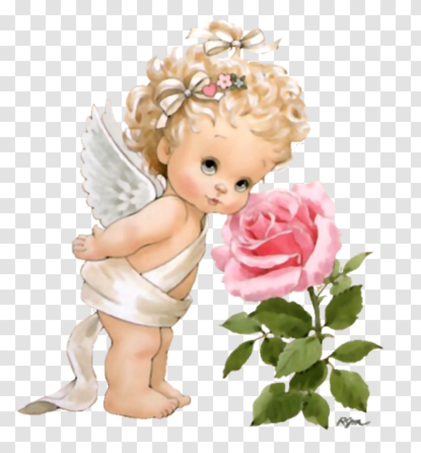 Guardian Angel Cherub Michael - Rose Family Transparent PNG