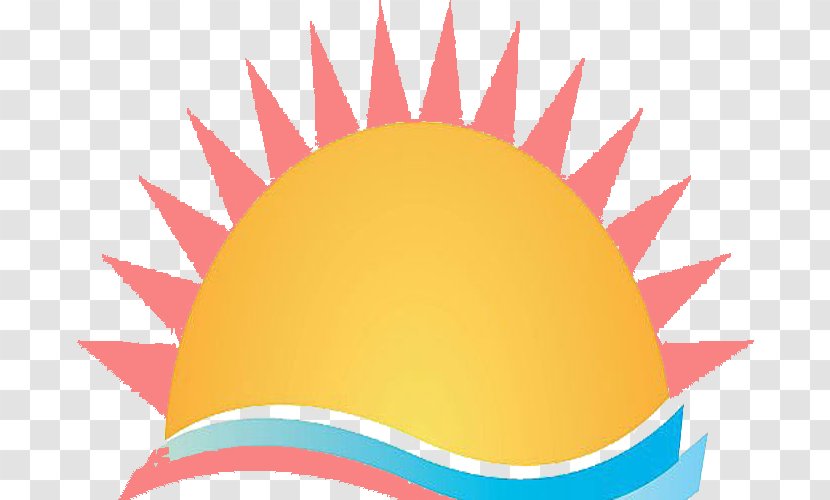 Sun Rays - Orange - Symbol Transparent PNG