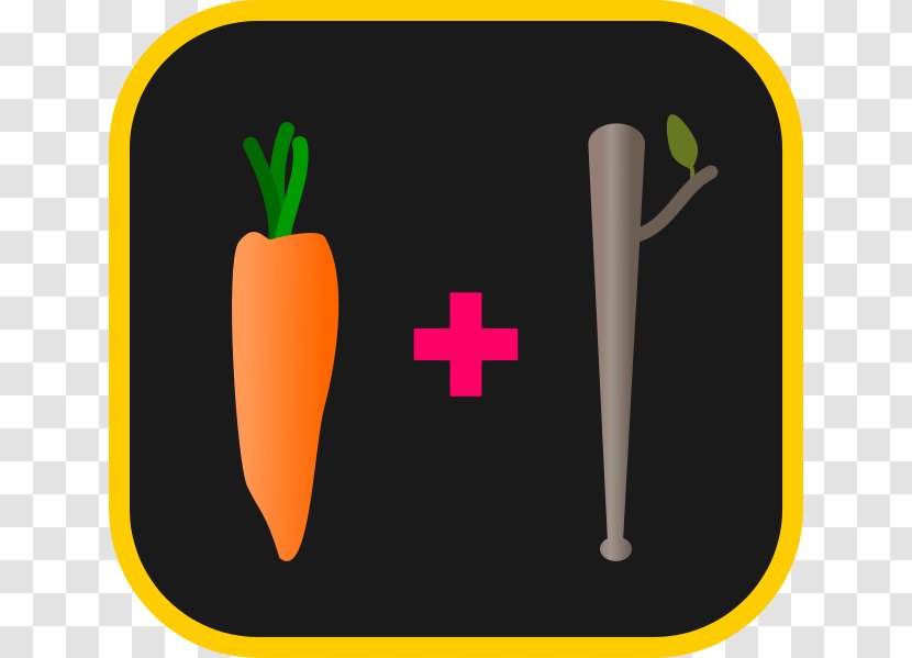 Carrot And Stick Motivation Metaphor Vegetable Transparent PNG