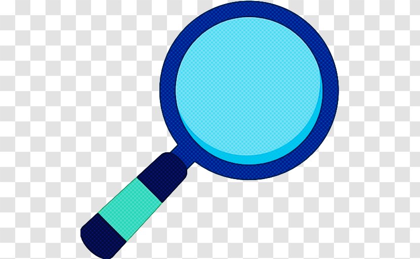 Magnifying Glass Drawing - Sticker - Magnifier Electric Blue Transparent PNG
