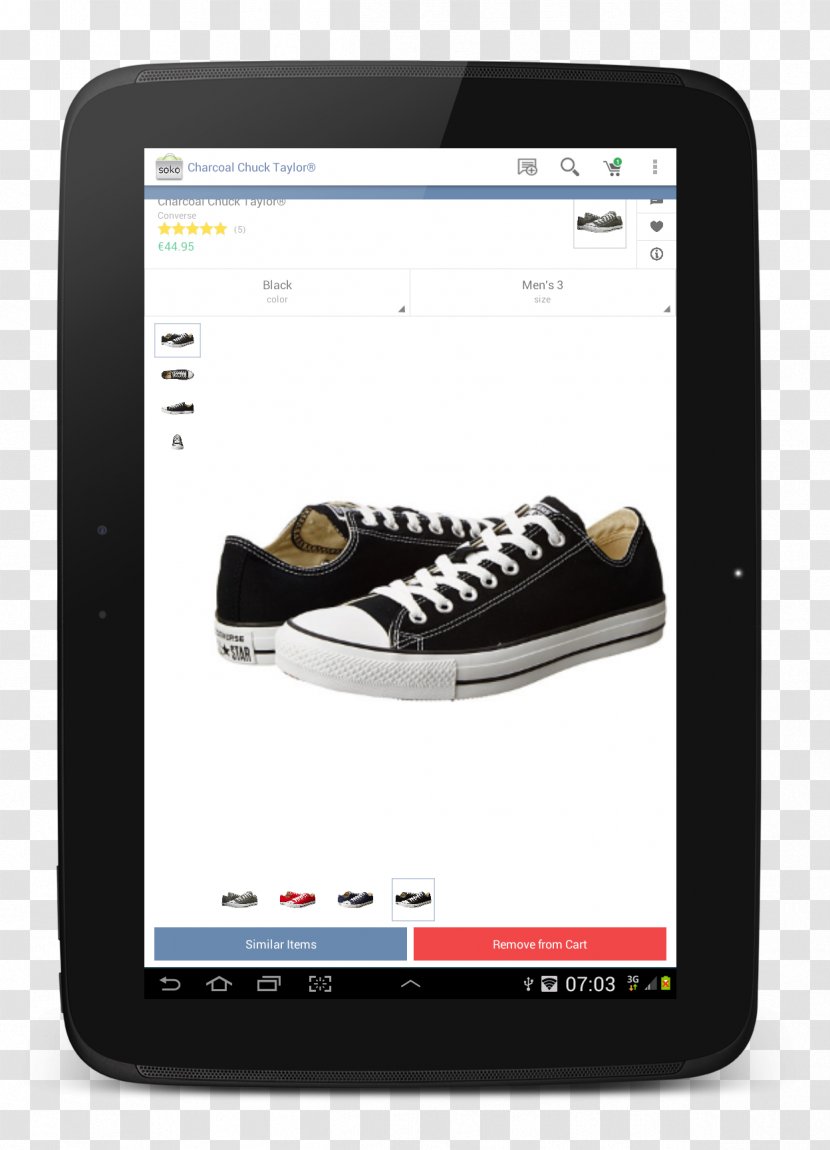 Smartphone Android Brand - Shoe Transparent PNG