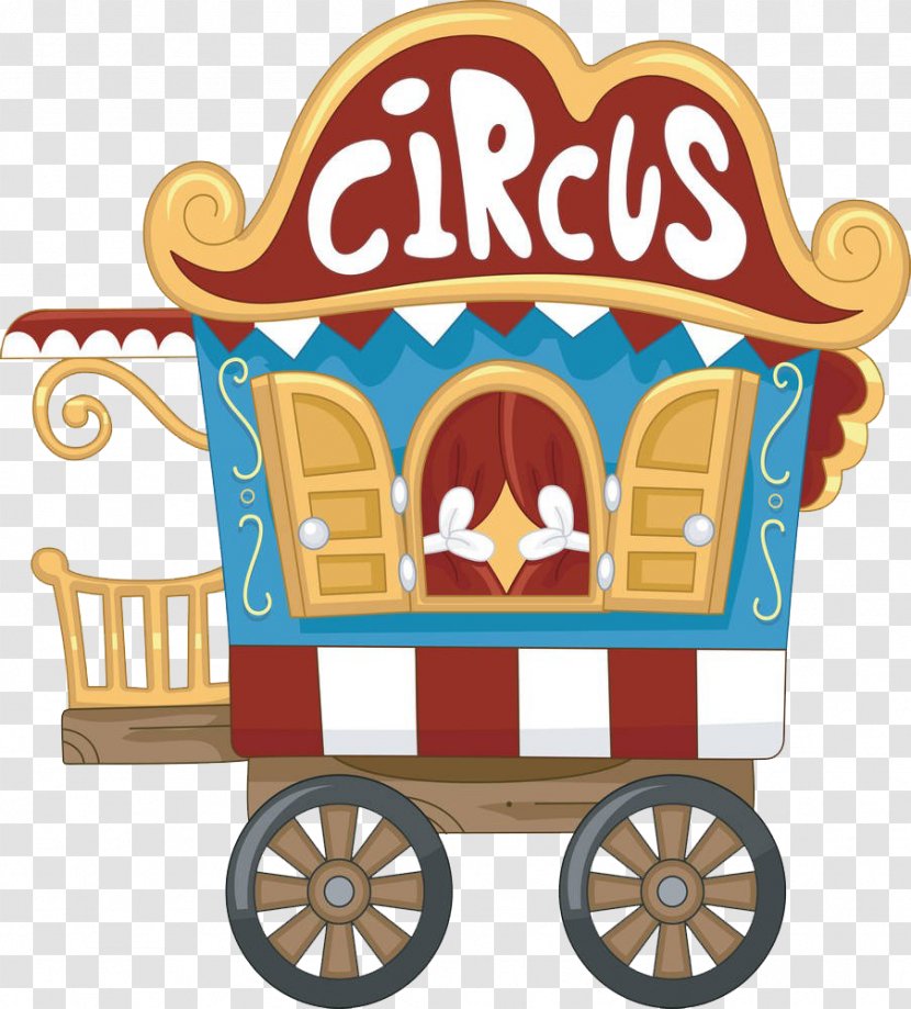 Circus Train Royalty-free Clip Art - Drawing - Cartoon Car Transparent PNG