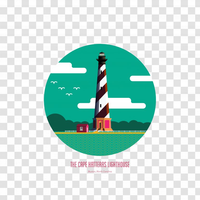Graphic Design House Of Illustration - Label - Lighthouse Transparent PNG