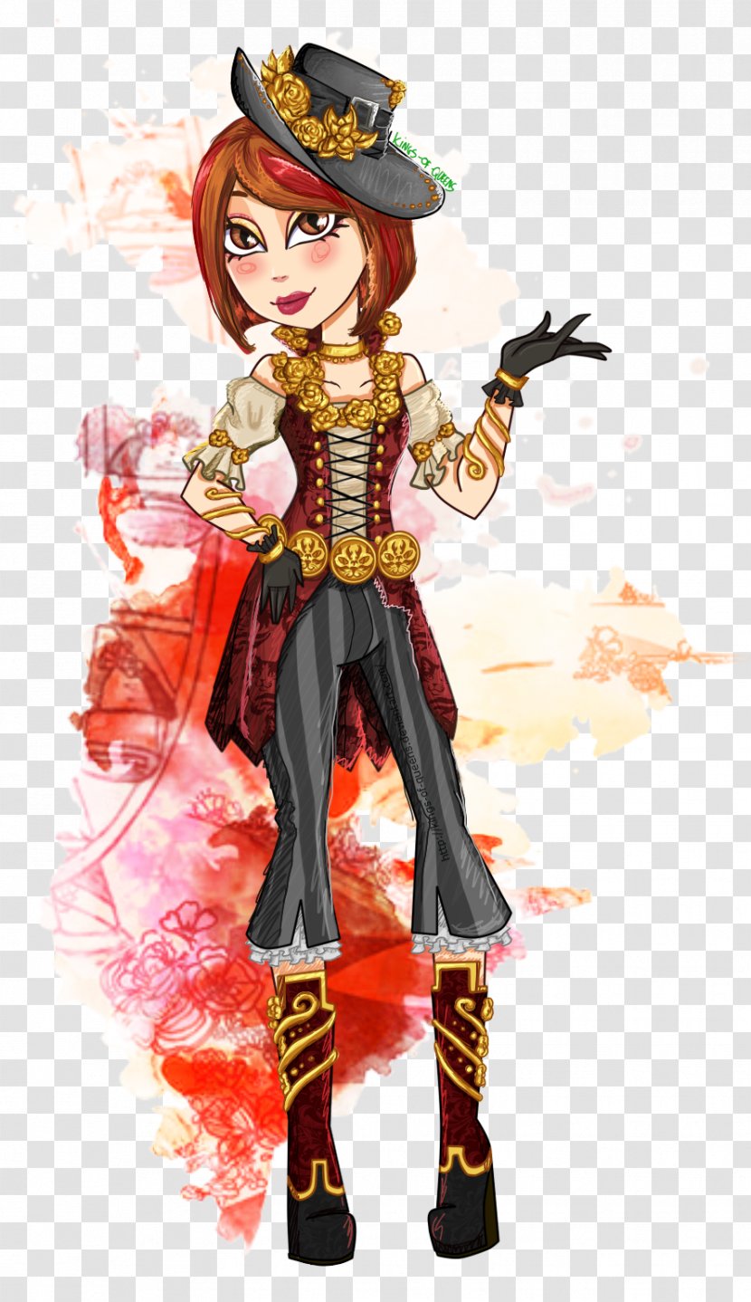 DeviantArt Illustration Artist Costume Design - Heart - Ever After High Raven Queen Transparent PNG