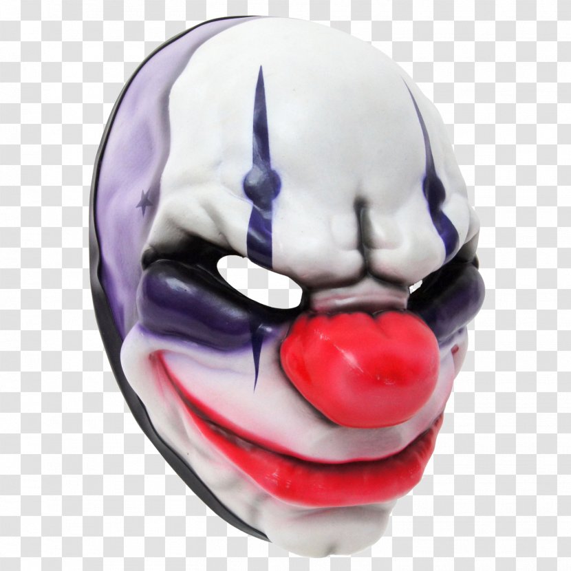 Payday 2 Payday: The Heist Mask Video Game Masquerade Ball - Bankrobber Transparent PNG