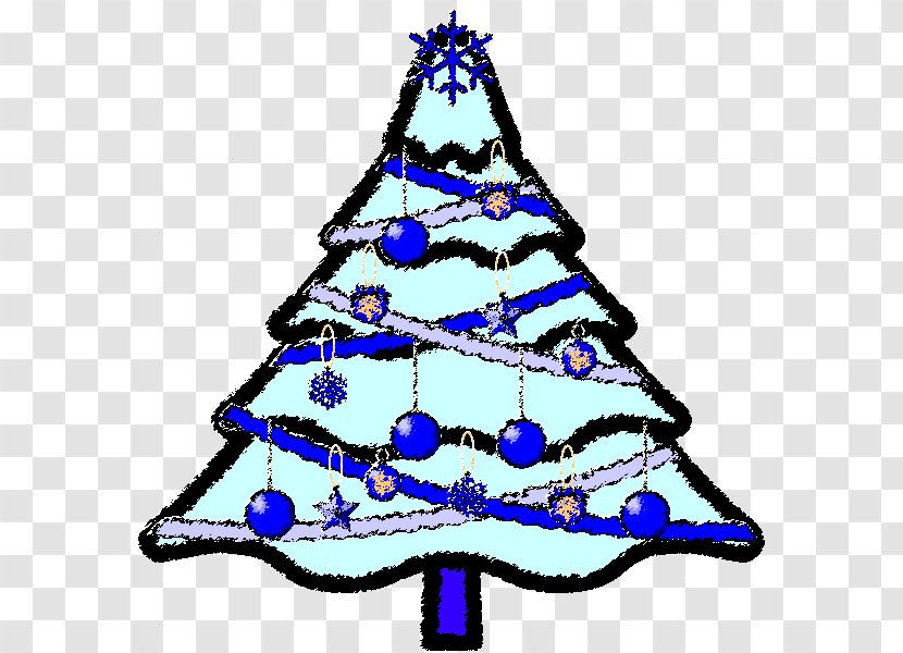 Christmas Tree Ornament Santa Claus Card - Silhouette Transparent PNG